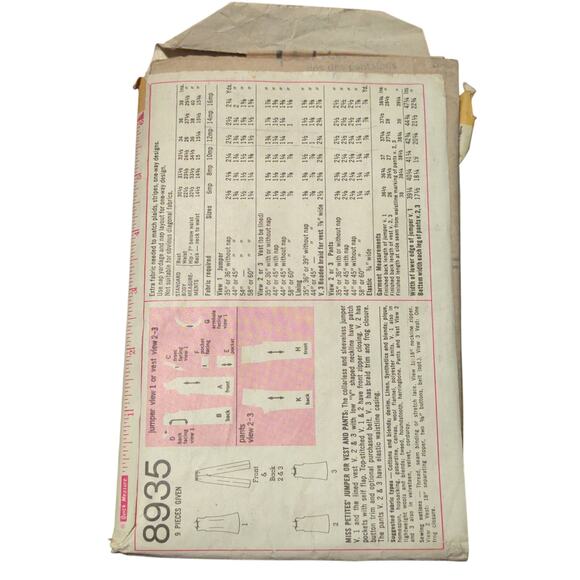 Vintage Sewing pattern - Picture 2 of 2